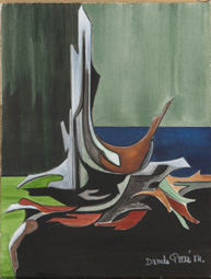 Sans titre, aquarelle, 1984.